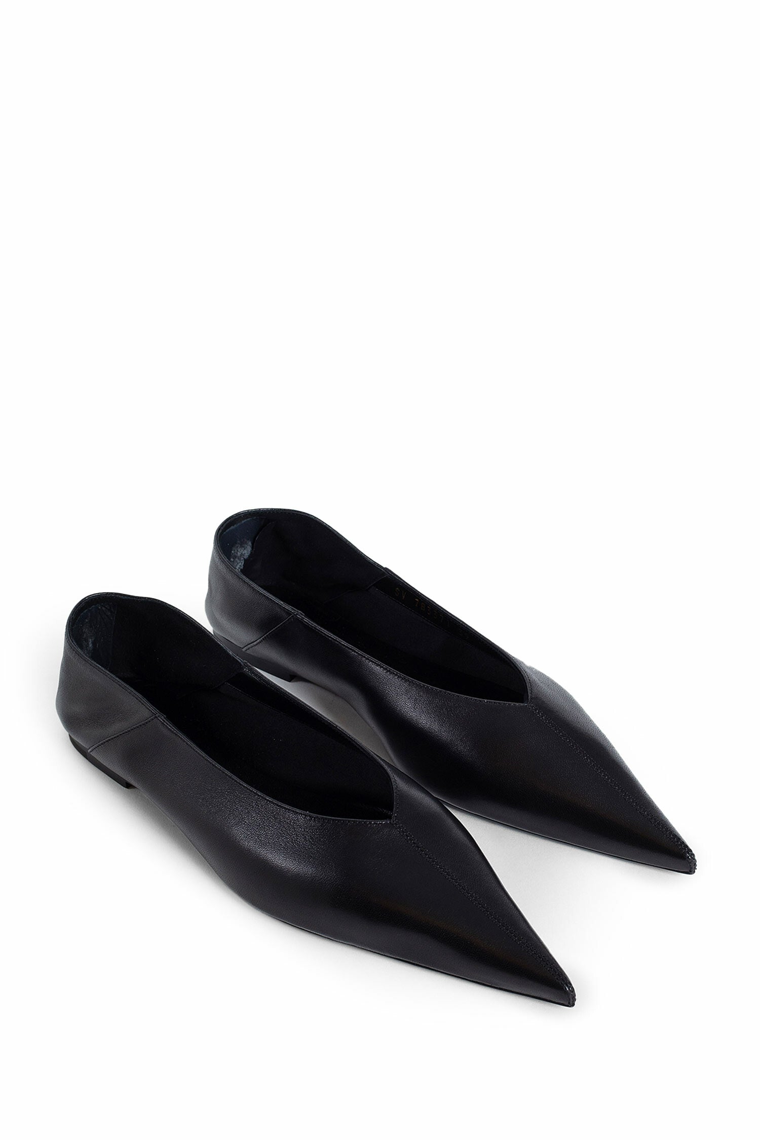 SAINT LAURENT WOMAN BLACK FLATS