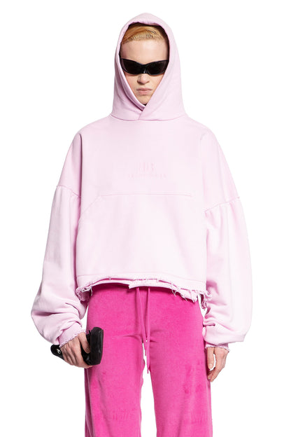 BALENCIAGA WOMAN PINK SWEATSHIRTS