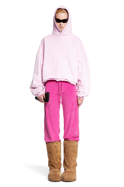 BALENCIAGA WOMAN PINK SWEATSHIRTS