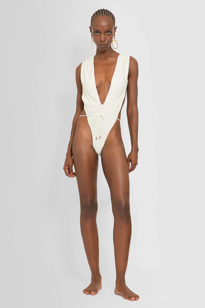 Antonioli SAINT LAURENT WOMAN WHITE SWIMWEAR