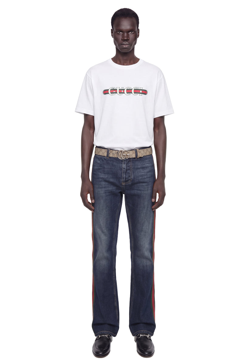 GUCCI Vintage Logo Cotton T-Shirt man