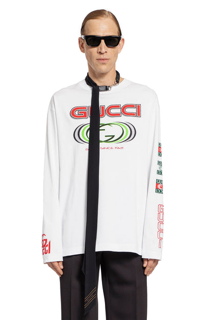 Antonioli GUCCI MAN WHITE T-SHIRTS & TANK TOPS