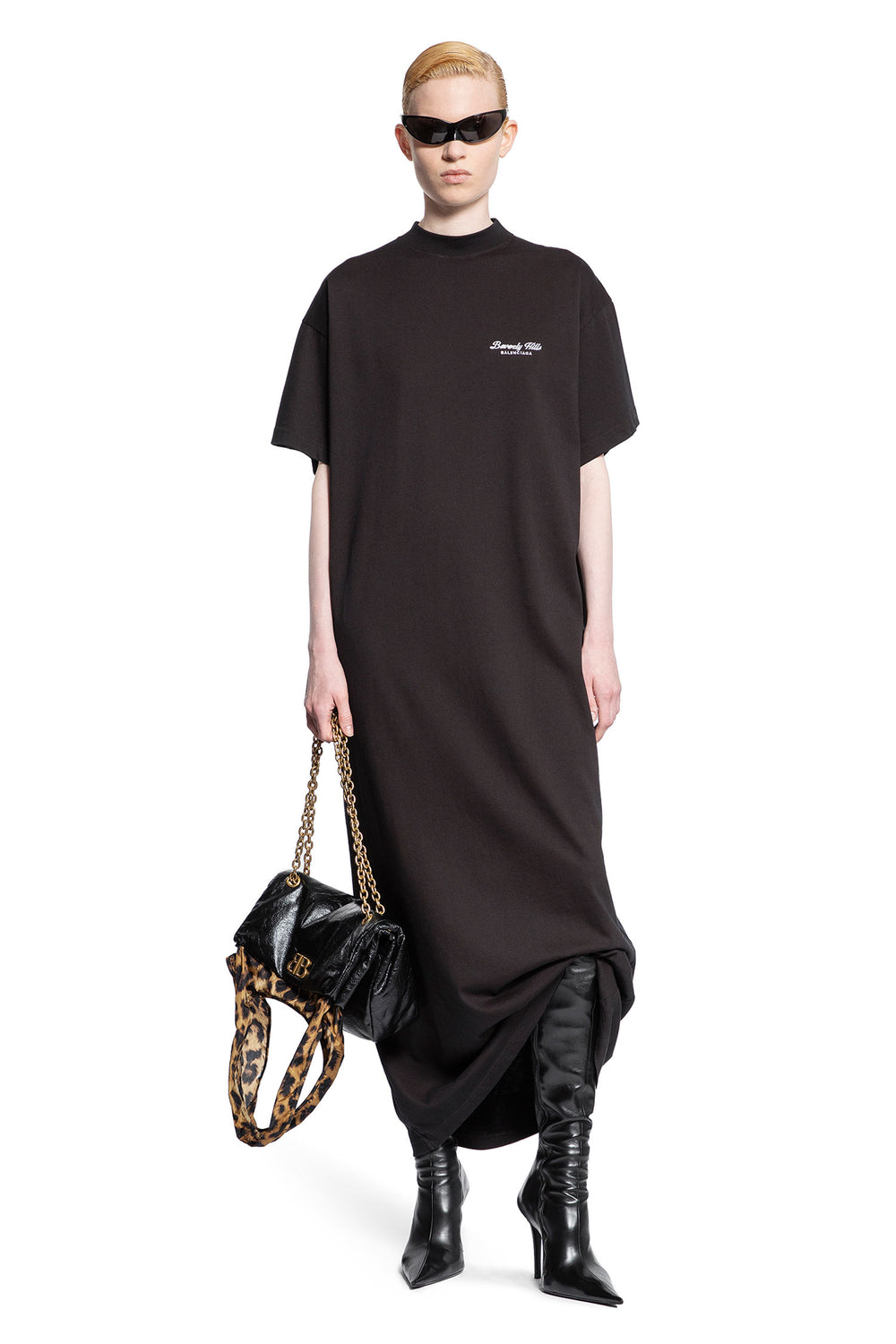 BALENCIAGA WOMAN BLACK DRESSES