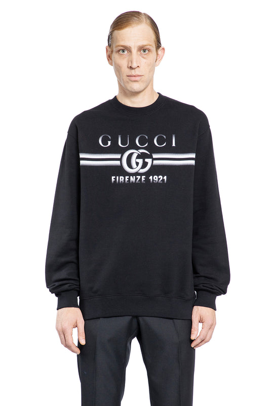 GUCCI MAN BLACK SWEATSHIRTS