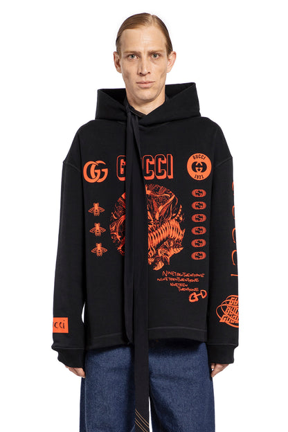 GUCCI MAN BLACK SWEATSHIRTS