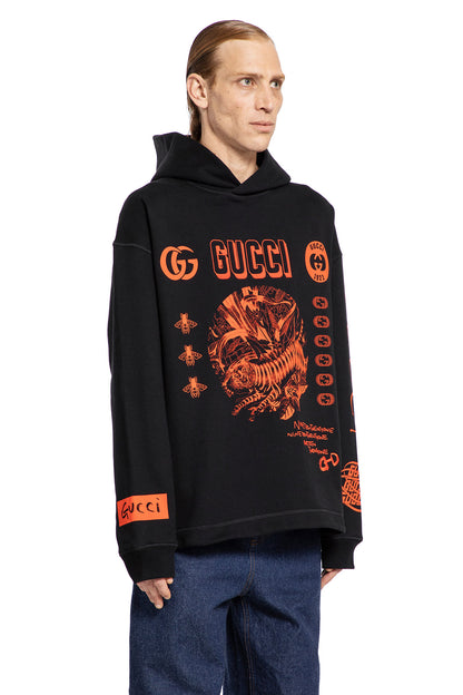 GUCCI MAN BLACK SWEATSHIRTS