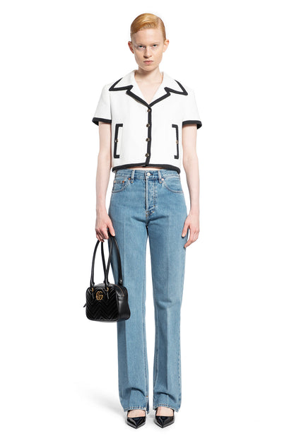 GUCCI WOMAN BLACK&WHITE TOPS