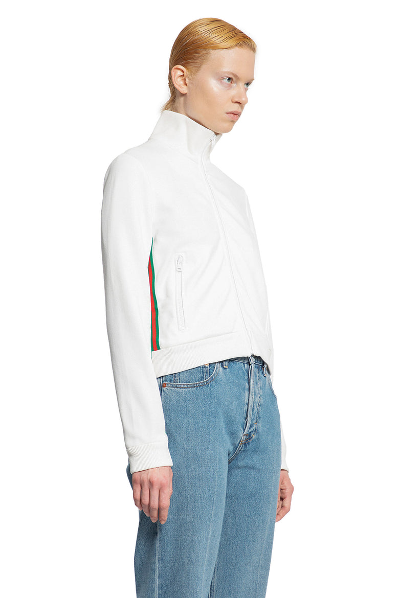 GUCCI WOMAN WHITE SWEATSHIRTS