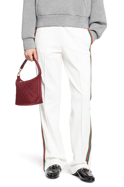 GUCCI WOMAN WHITE TROUSERS