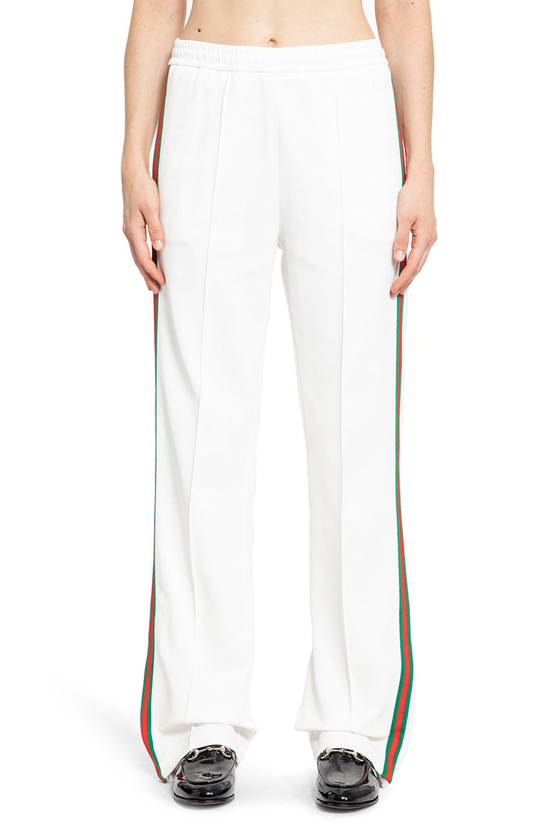 GUCCI WOMAN WHITE TROUSERS