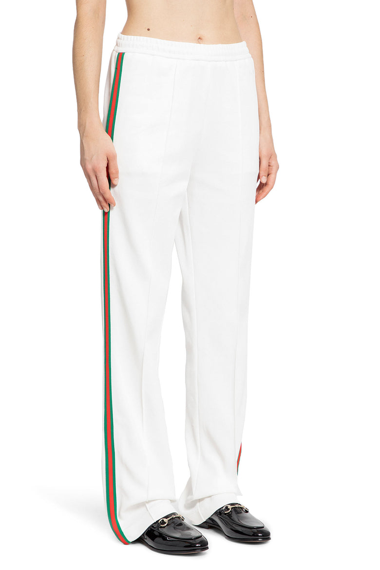 GUCCI WOMAN WHITE TROUSERS