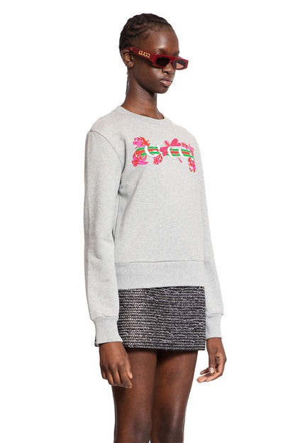 GUCCI WOMAN GREY SWEATSHIRTS