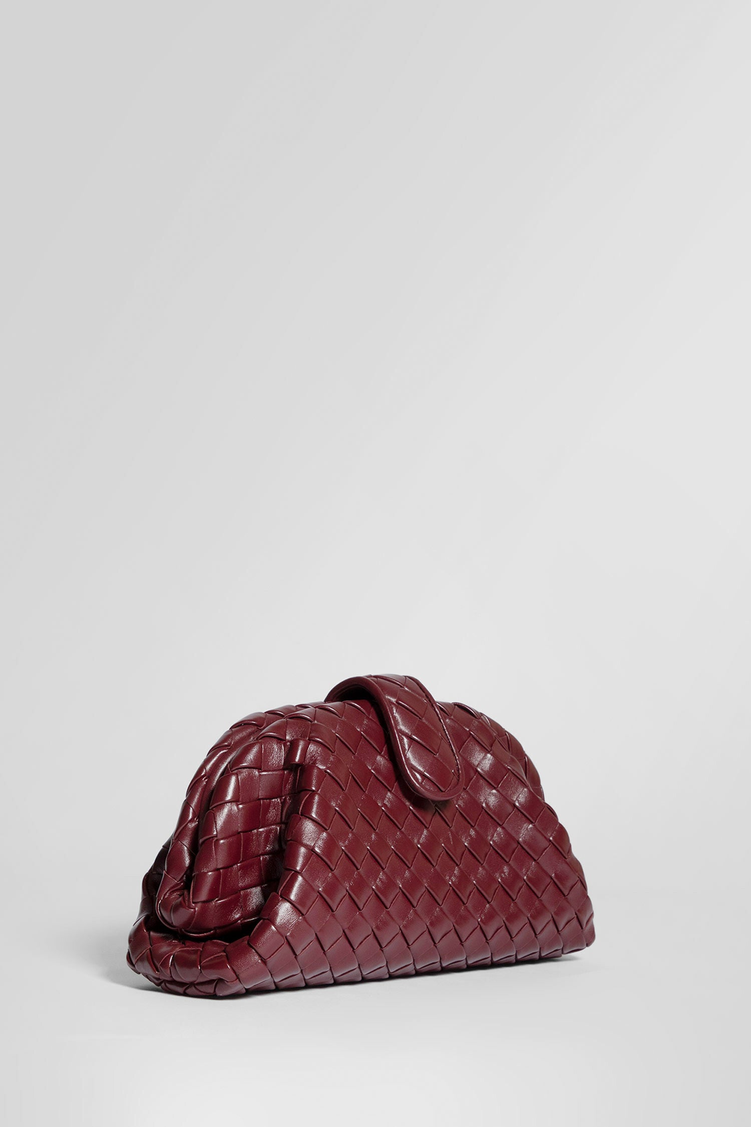 BOTTEGA VENETA WOMAN RED SHOULDER BAGS - BOTTEGA VENETA - SHOULDER