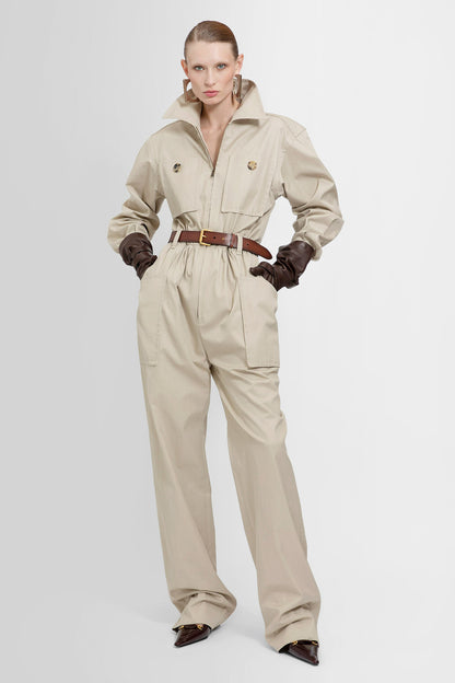 Antonioli SAINT LAURENT WOMAN BEIGE JUMPSUITS