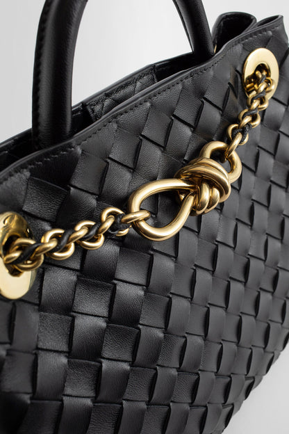 BOTTEGA VENETA WOMAN BLACK TOTE BAGS