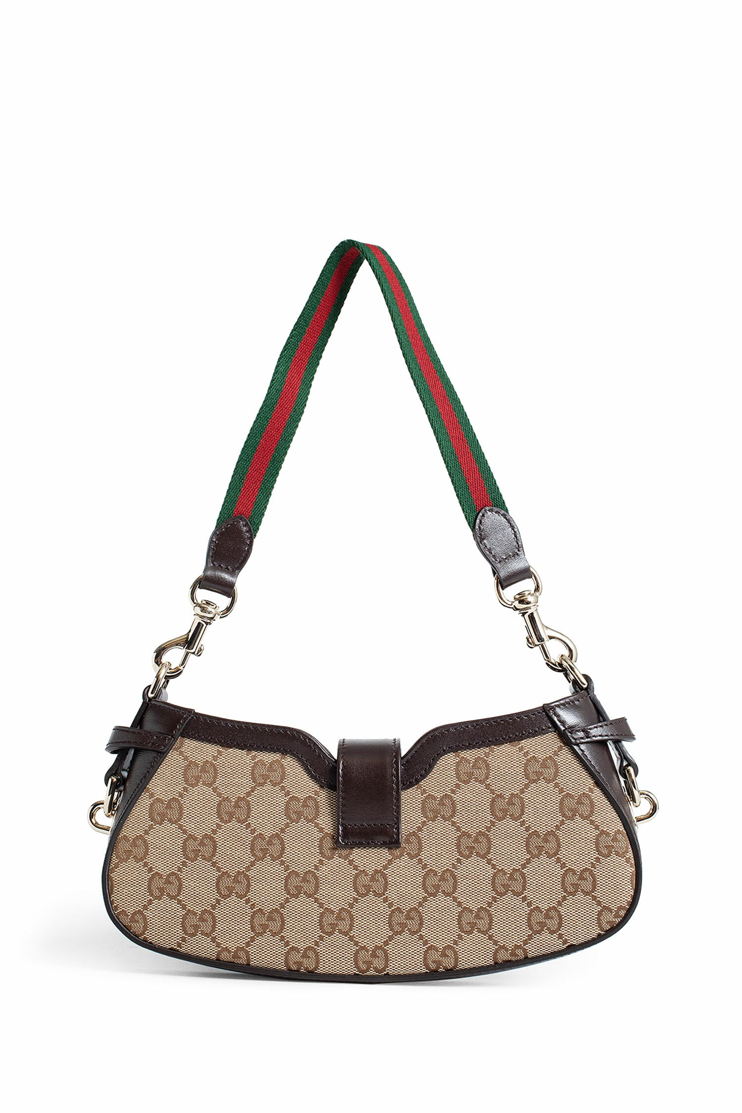 GUCCI WOMAN BEIGE SHOULDER BAGS