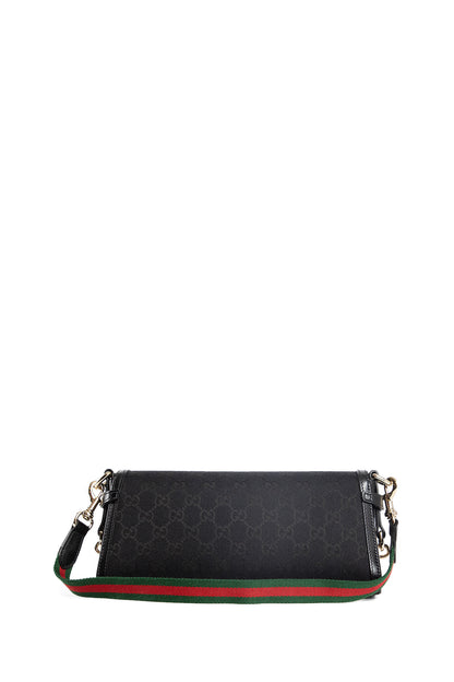 GUCCI WOMAN BLACK SHOULDER BAGS