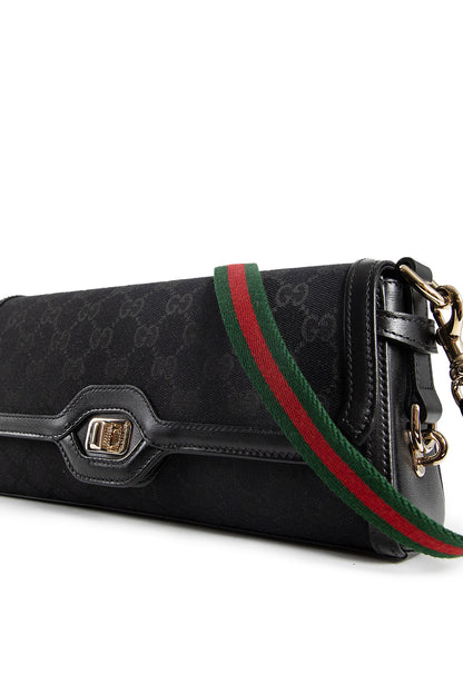 GUCCI WOMAN BLACK SHOULDER BAGS