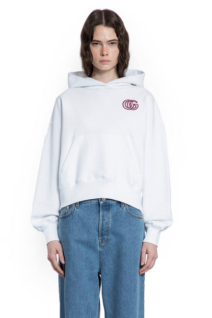 GUCCI WOMAN WHITE SWEATSHIRTS