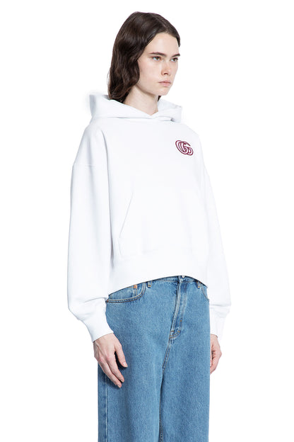 GUCCI WOMAN WHITE SWEATSHIRTS