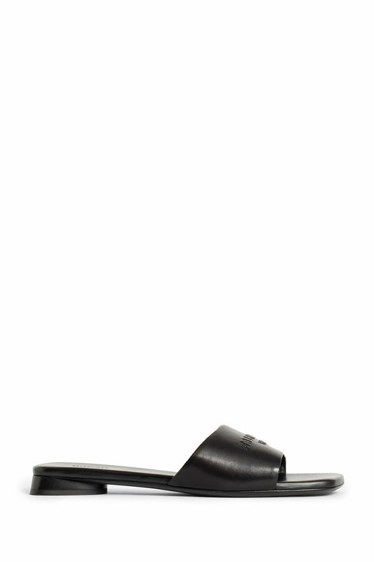 BALENCIAGA WOMAN BLACK SANDALS & SLIDES