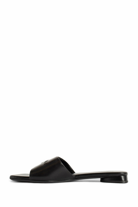 BALENCIAGA WOMAN BLACK SANDALS & SLIDES