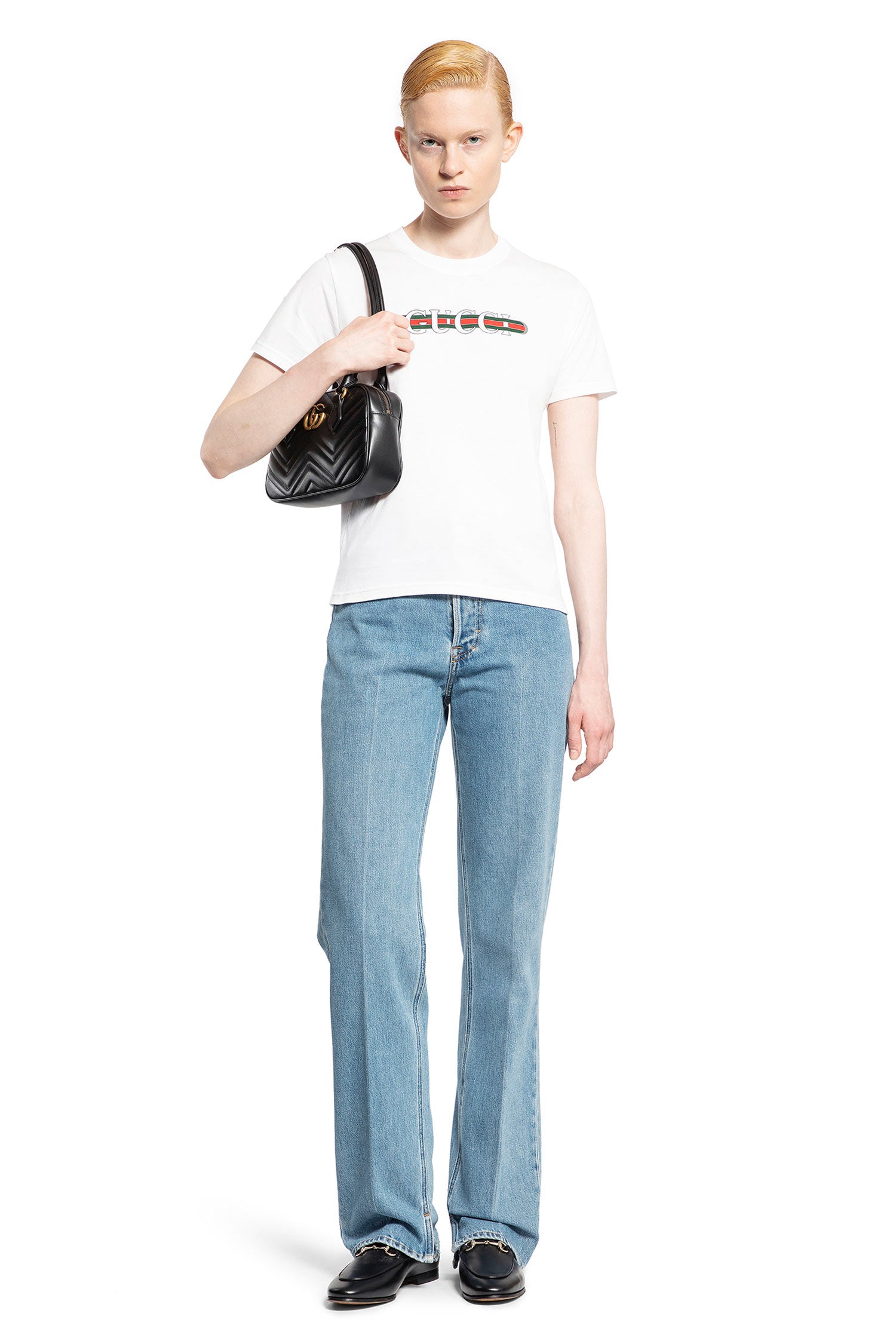 GUCCI WOMAN WHITE T-SHIRTS