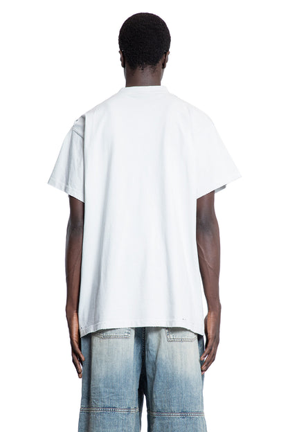 BALENCIAGA MAN WHITE T-SHIRTS & TANK TOPS