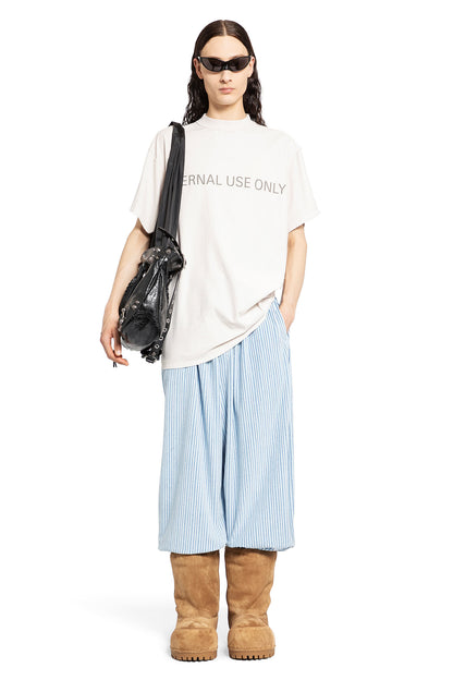 BALENCIAGA MAN OFF-WHITE T-SHIRTS & TANK TOPS