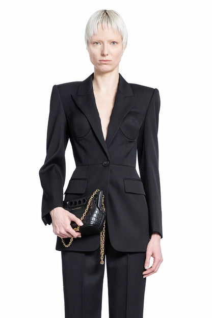 Antonioli ALEXANDER MCQUEEN WOMAN BLACK BLAZERS