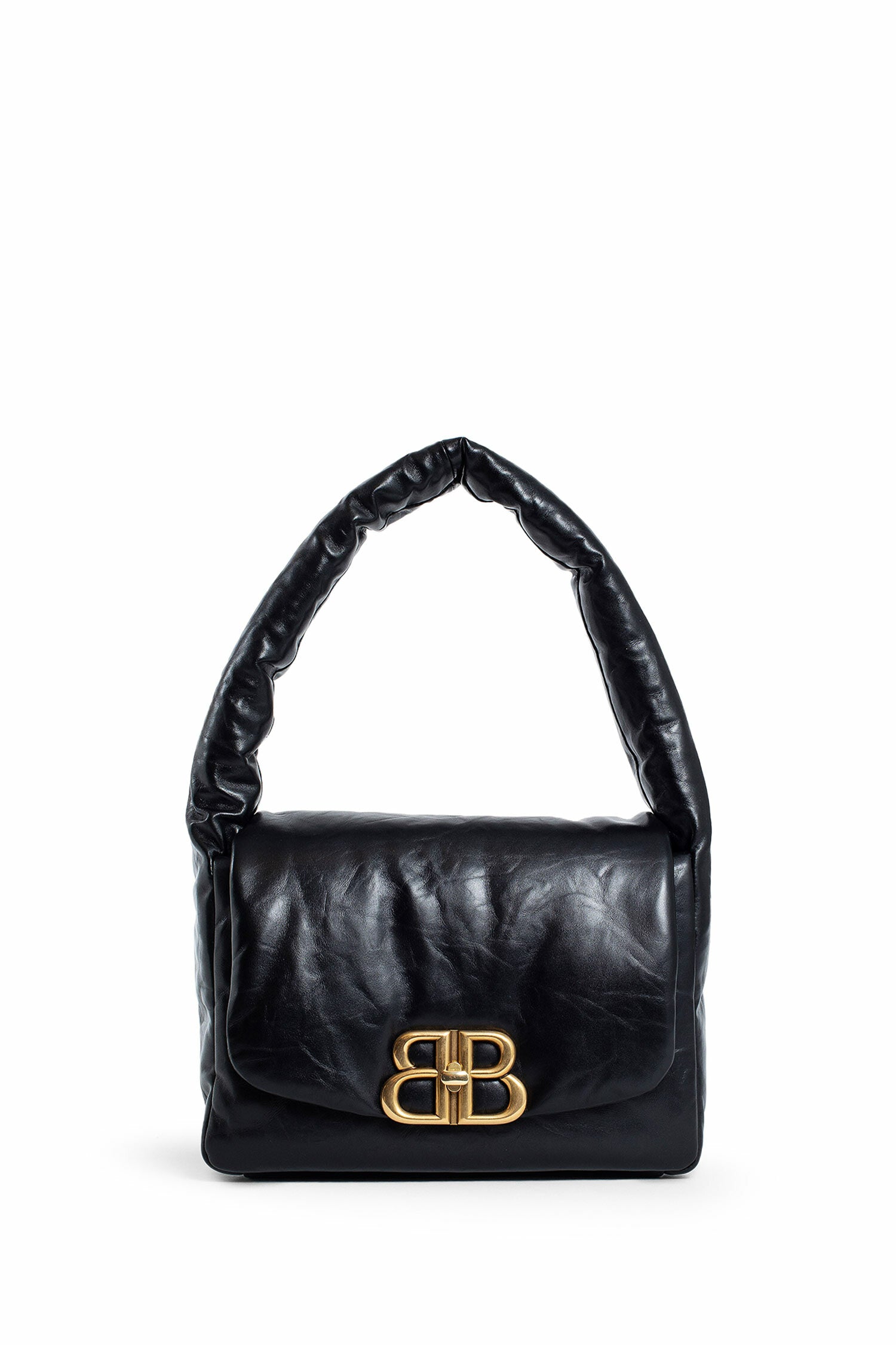 BALENCIAGA WOMAN BLACK SHOULDER BAGS