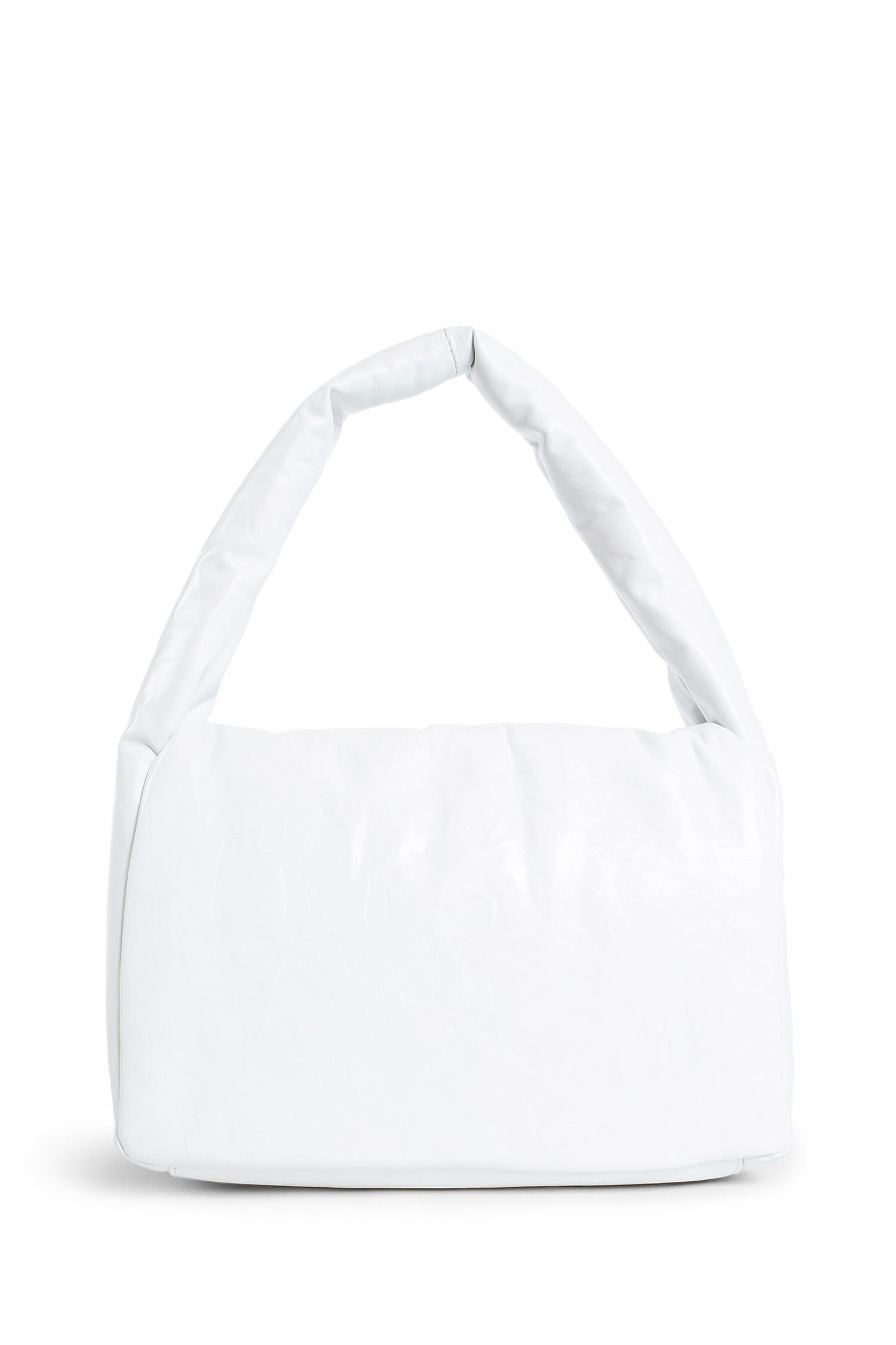 BALENCIAGA WOMAN WHITE SHOULDER BAGS