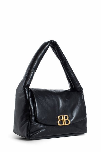 BALENCIAGA WOMAN BLACK SHOULDER BAGS