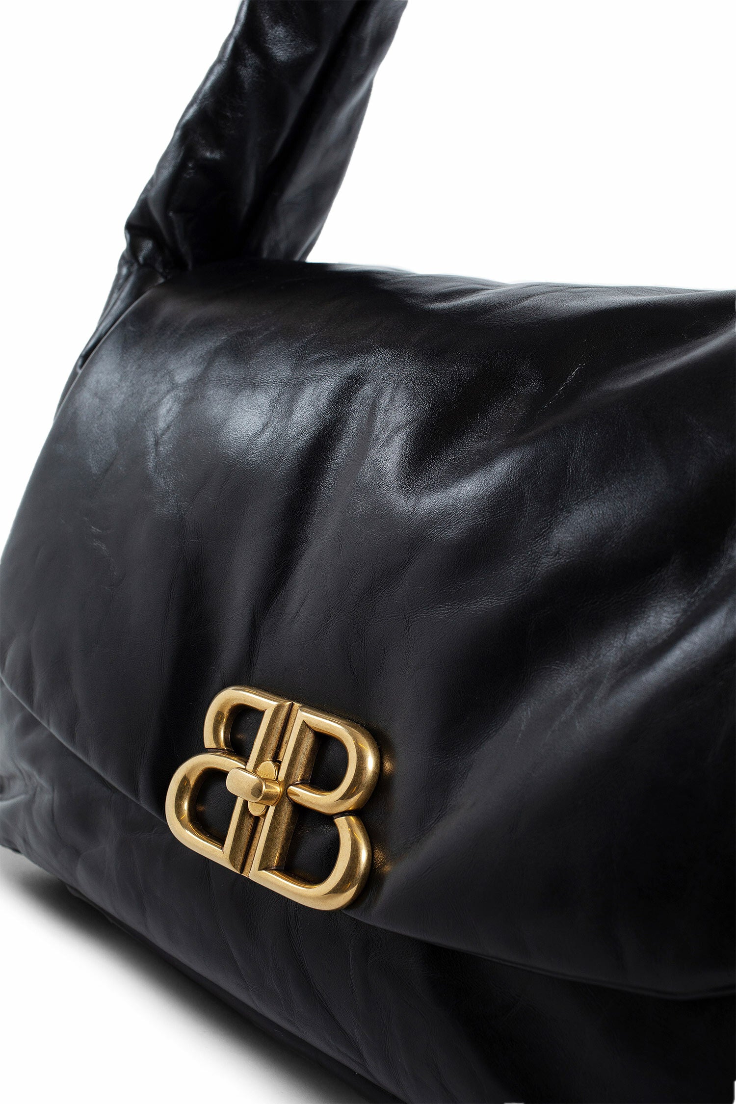 BALENCIAGA WOMAN BLACK SHOULDER BAGS