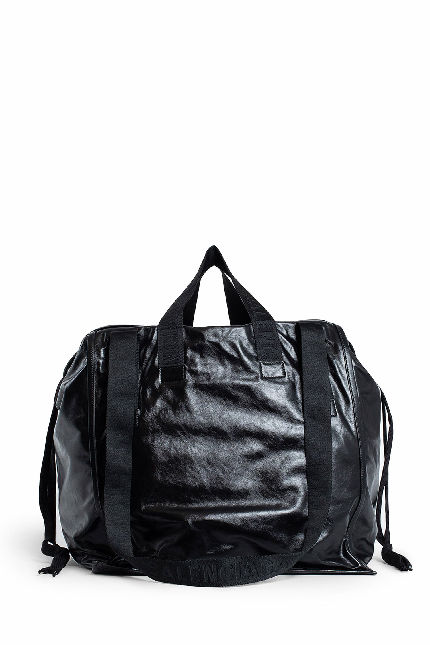 BALENCIAGA MAN BLACK TOTE BAGS