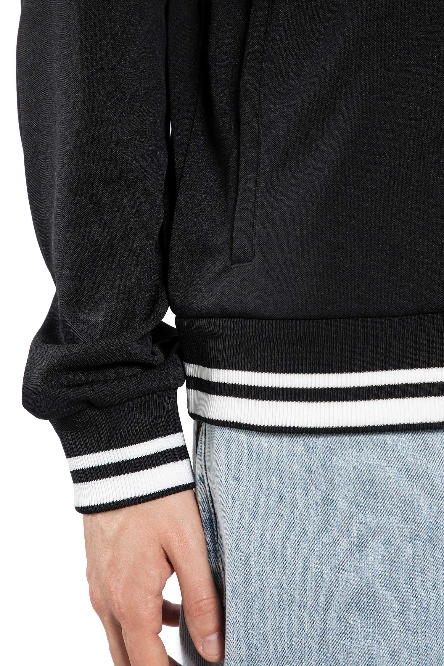 Technical Jersey Zip-Up hoodie
