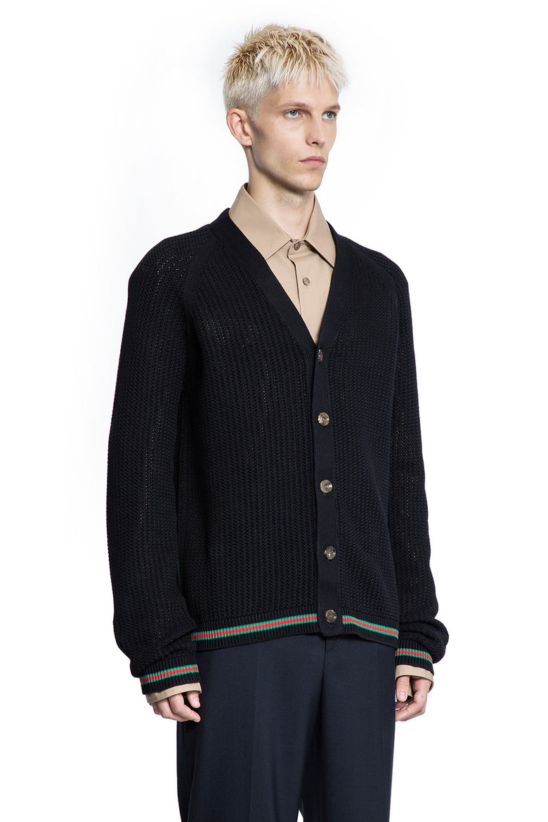 GUCCI MAN BLACK KNITWEAR