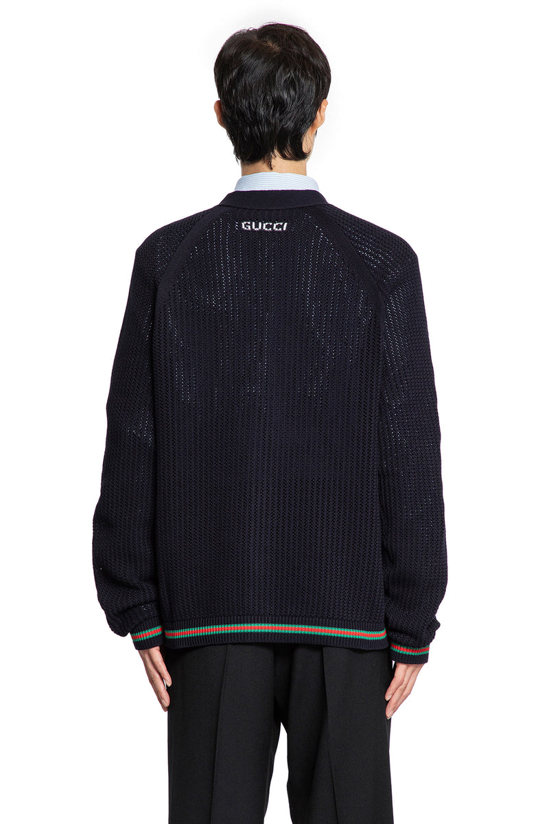 Cotton Web Cardigan - Antonioli.eu