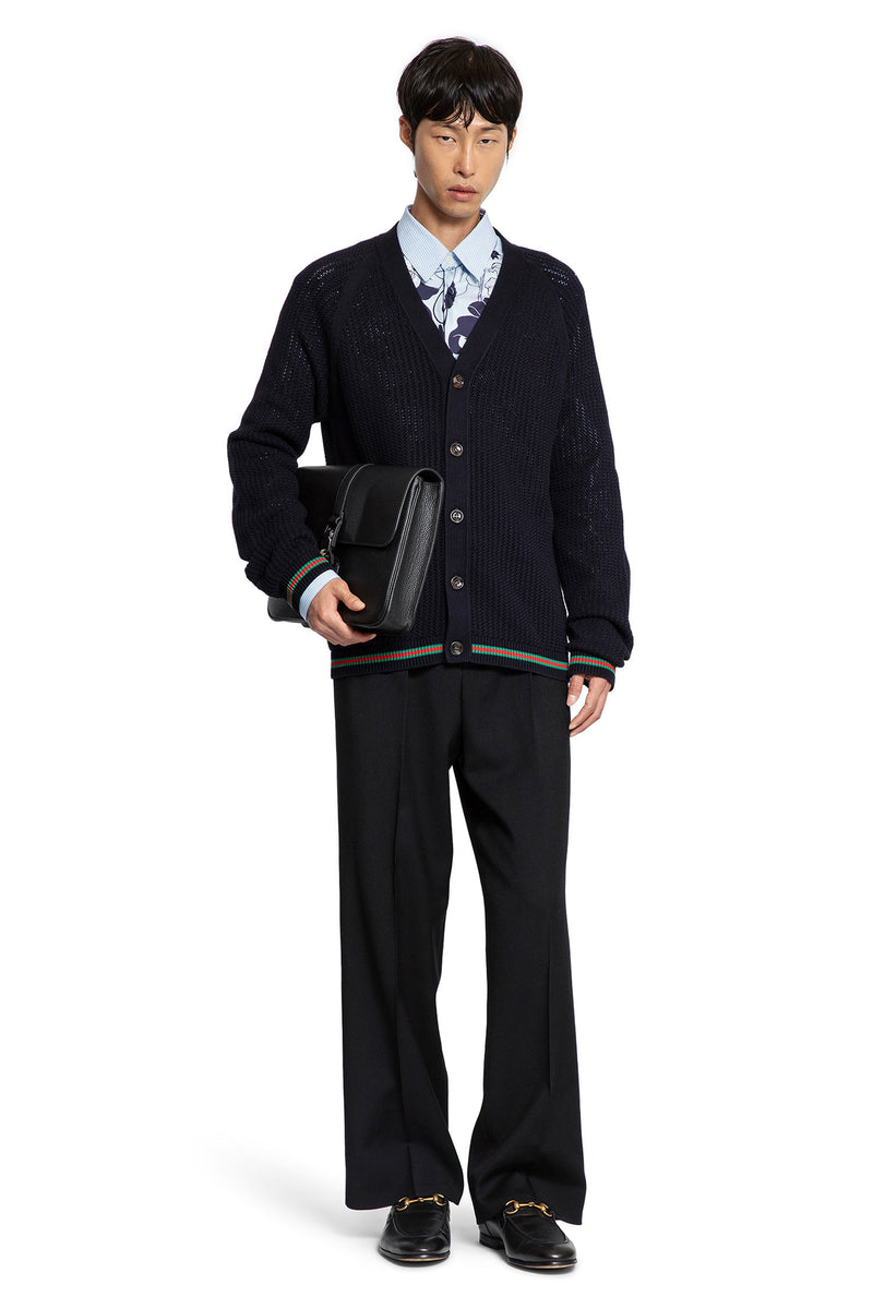 Cotton Web Cardigan - Antonioli.eu