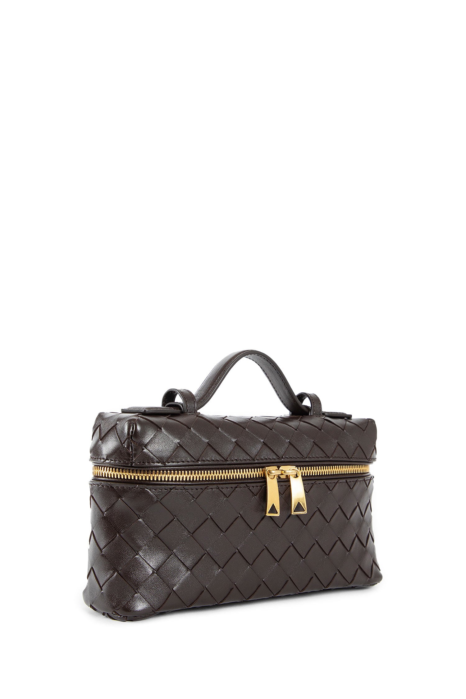 BOTTEGA VENETA WOMAN BROWN SHOULDER BAGS