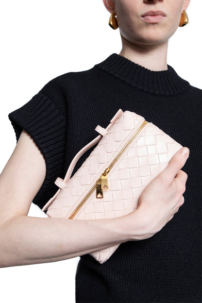 BOTTEGA VENETA WOMAN PINK TOP HANDLE BAGS