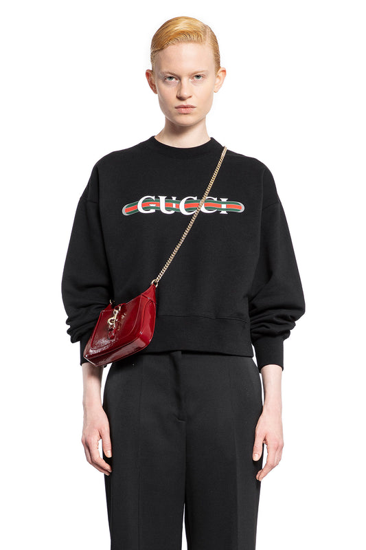 GUCCI WOMAN BLACK SWEATSHIRTS