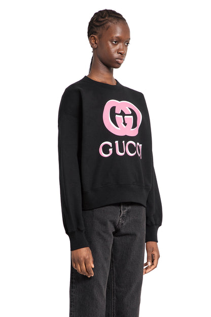 GUCCI WOMAN BLACK KNITWEAR