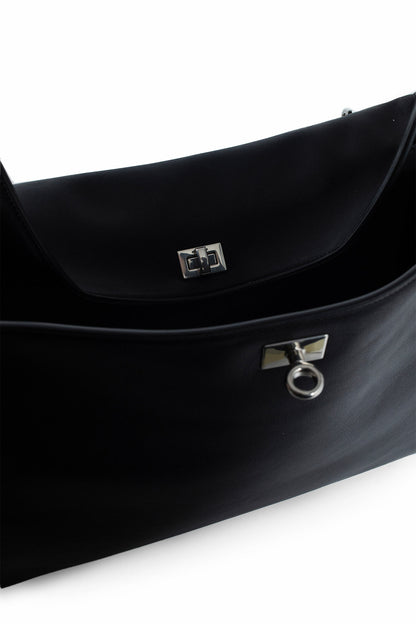 BALENCIAGA WOMAN BLACK TOP HANDLE BAGS