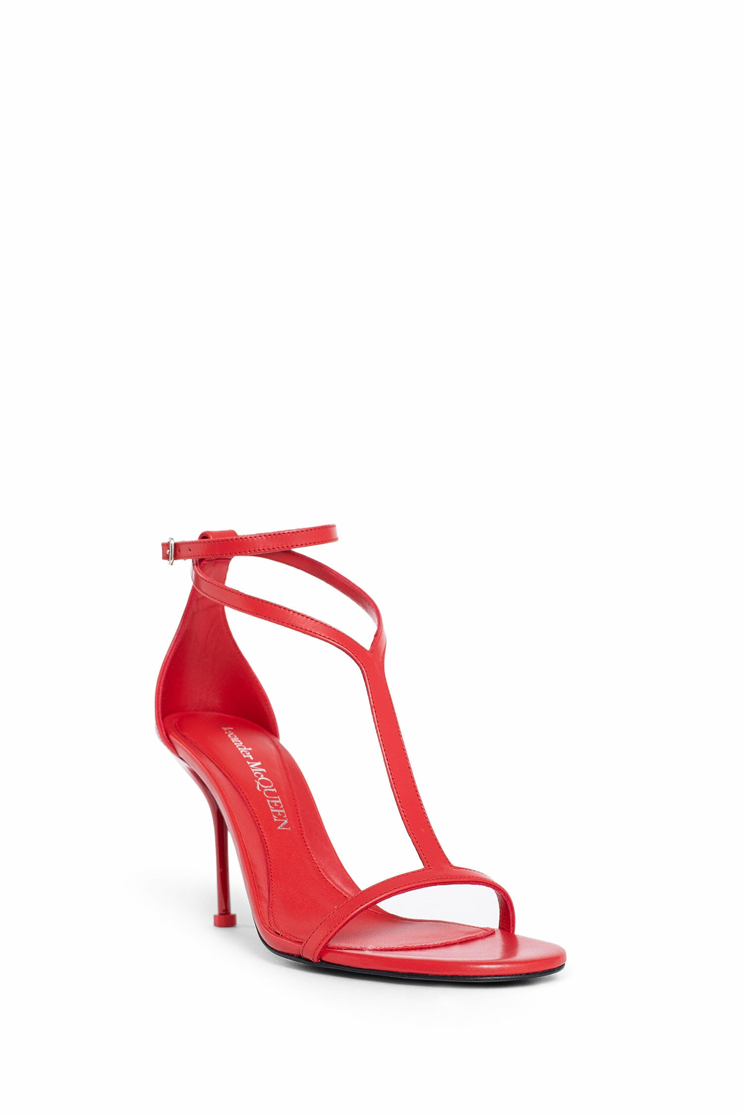 ALEXANDER MCQUEEN WOMAN RED SANDALS