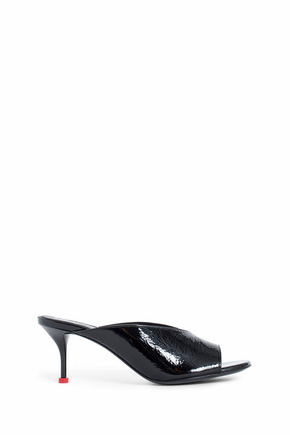 ALEXANDER MCQUEEN WOMAN BLACK MULES