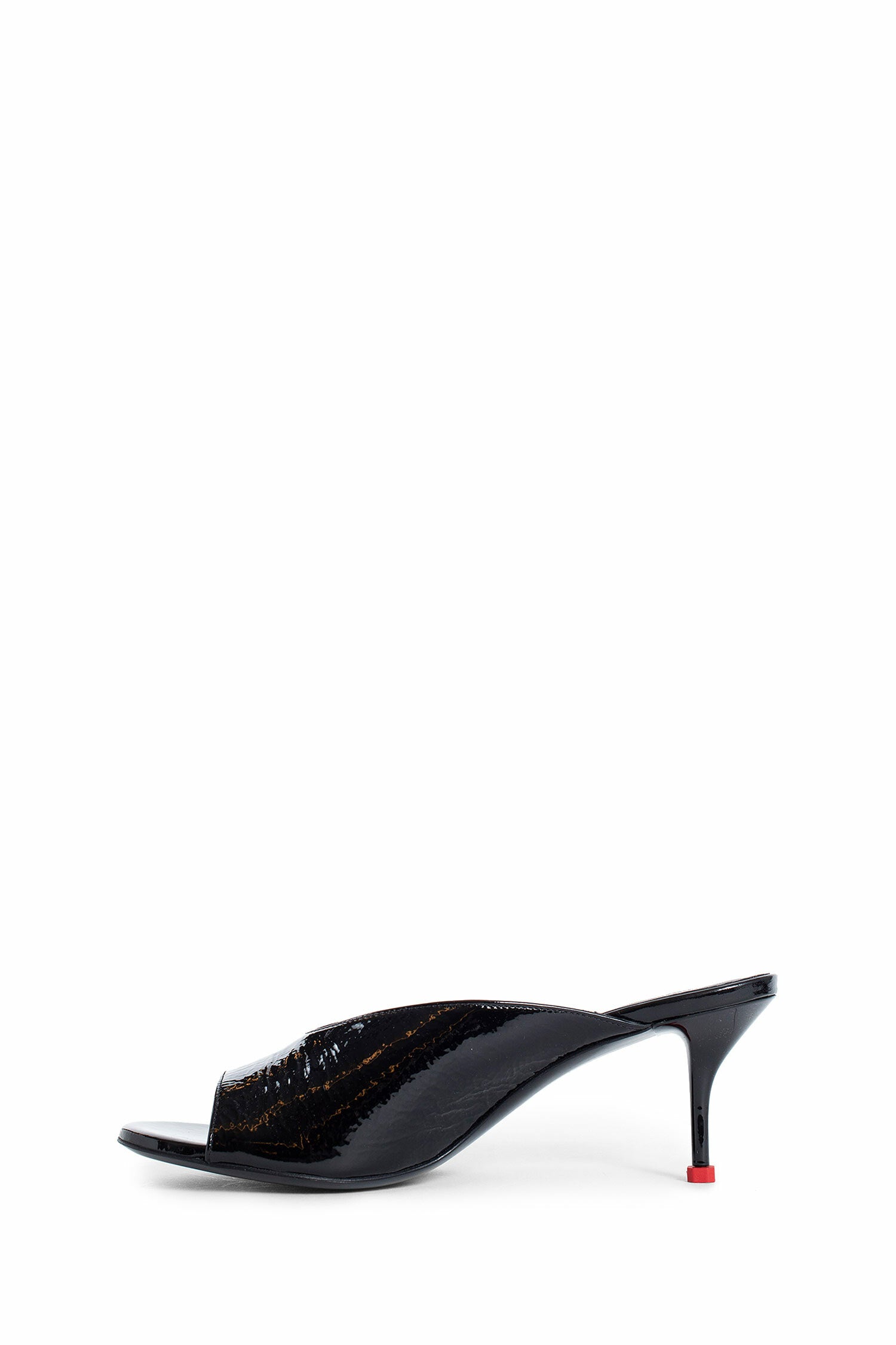 ALEXANDER MCQUEEN WOMAN BLACK MULES