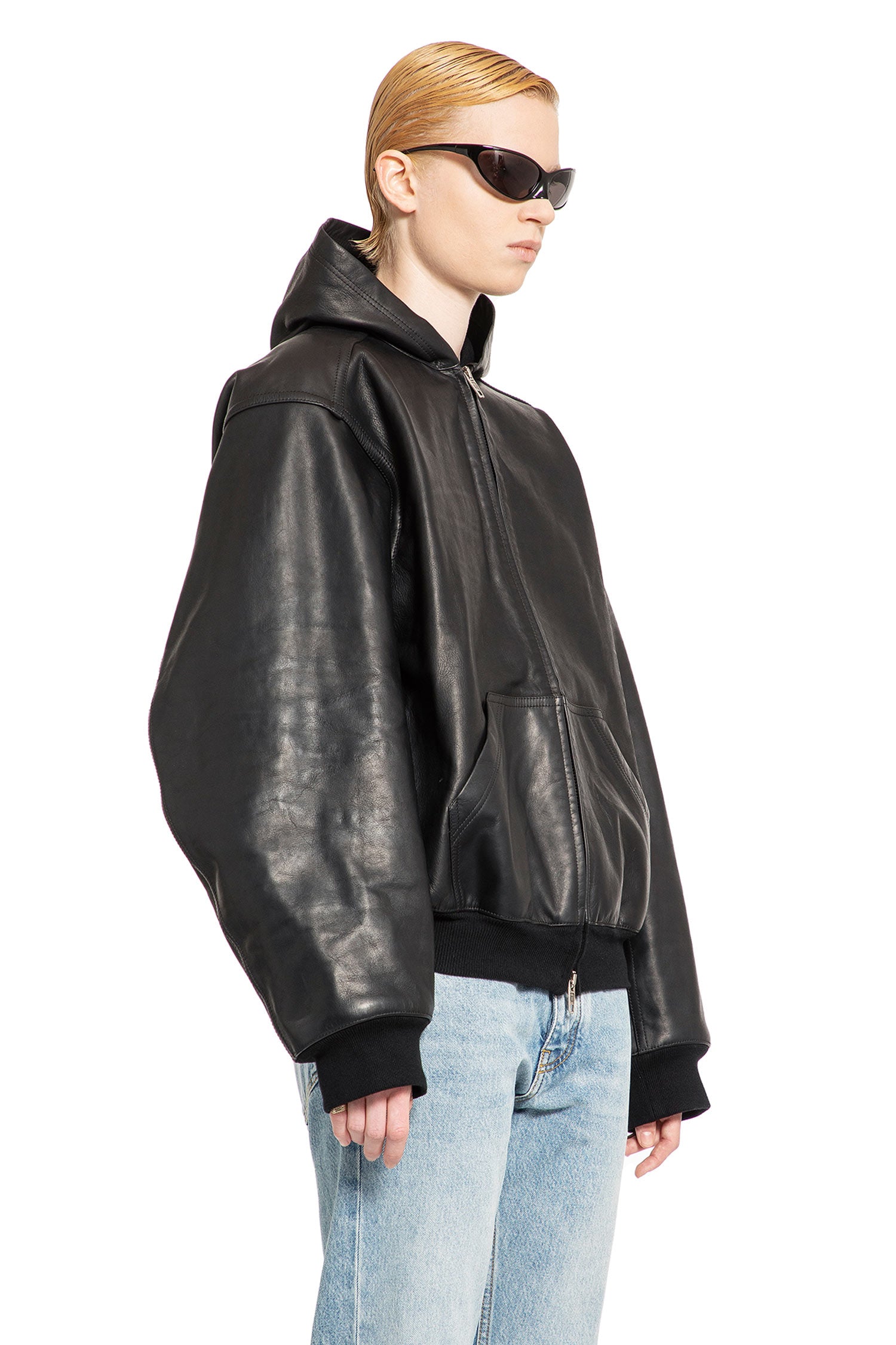 BALENCIAGA WOMAN BLACK JACKETS