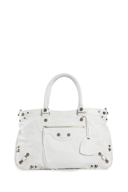 Antonioli BALENCIAGA WOMAN WHITE TOTE BAGS