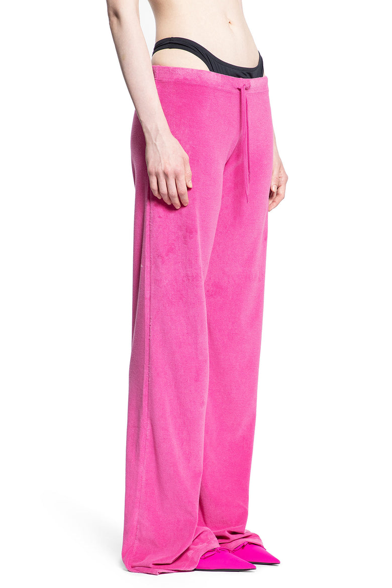 BALENCIAGA WOMAN PINK TROUSERS